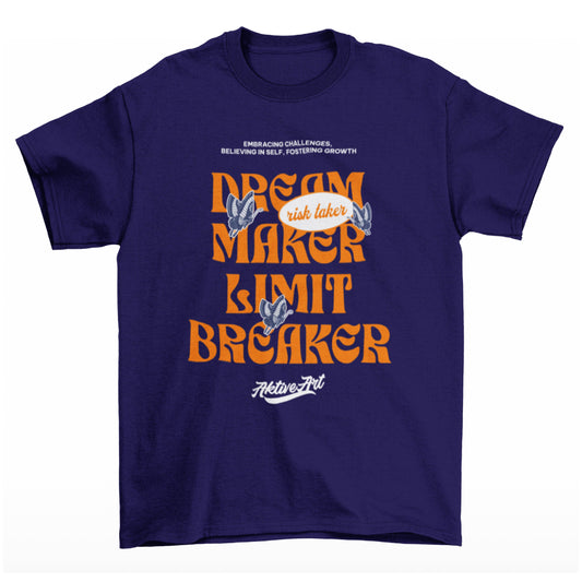 "DREAM MAKER" TEE (NAVY BLUE)