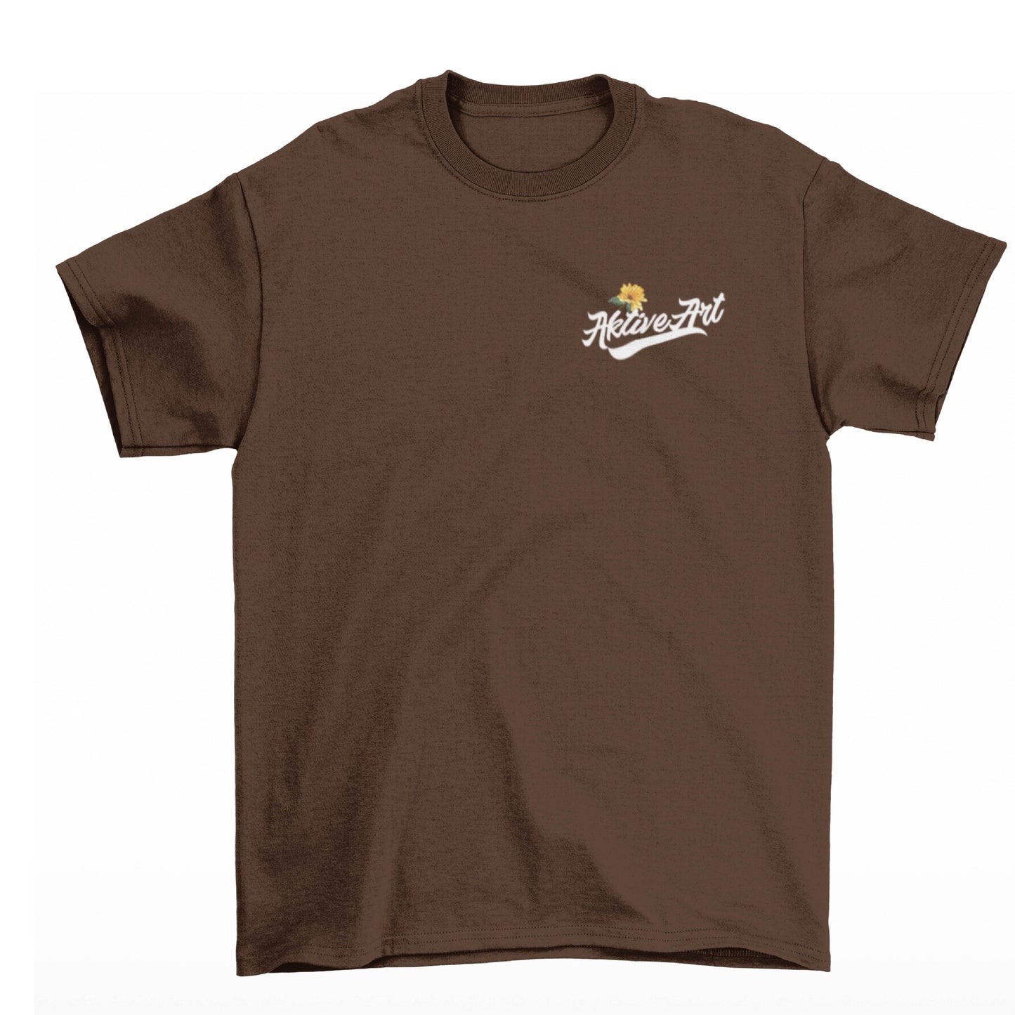 "POWER FROM WITHIN" TEE (BROWN)