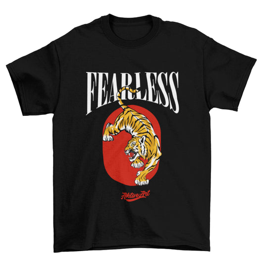 "FEARLESS" TEE (BLACK)