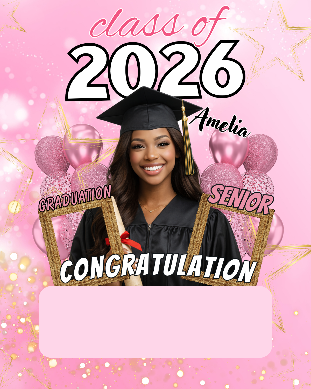 Graduation Money Holder Kit - Personalized