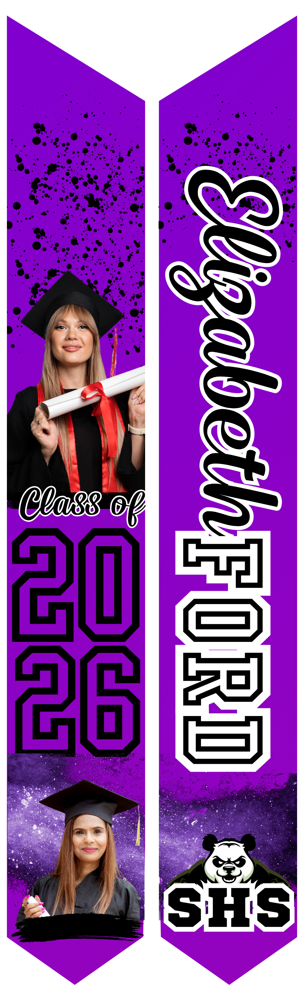 Graduation Stole - Personalized Adult