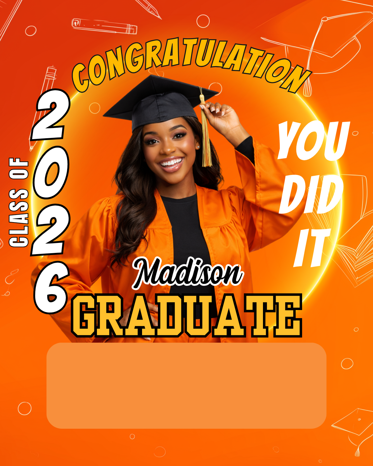Graduation Money Holder Kit - Personalized
