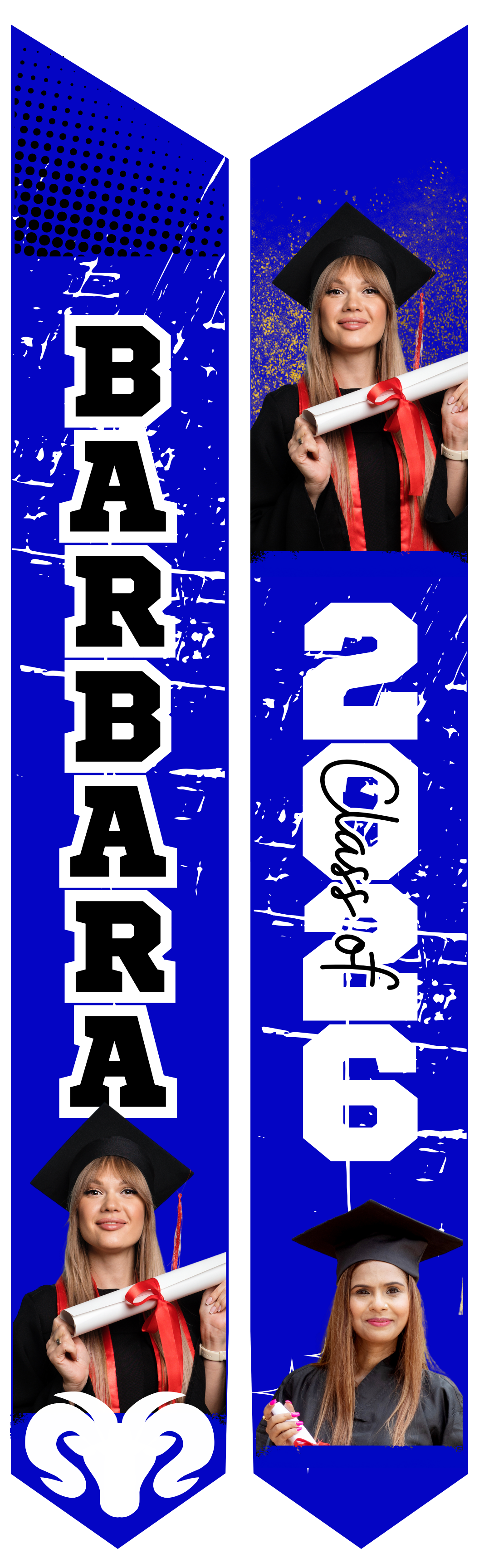 Graduation Stole - Personalized Adult
