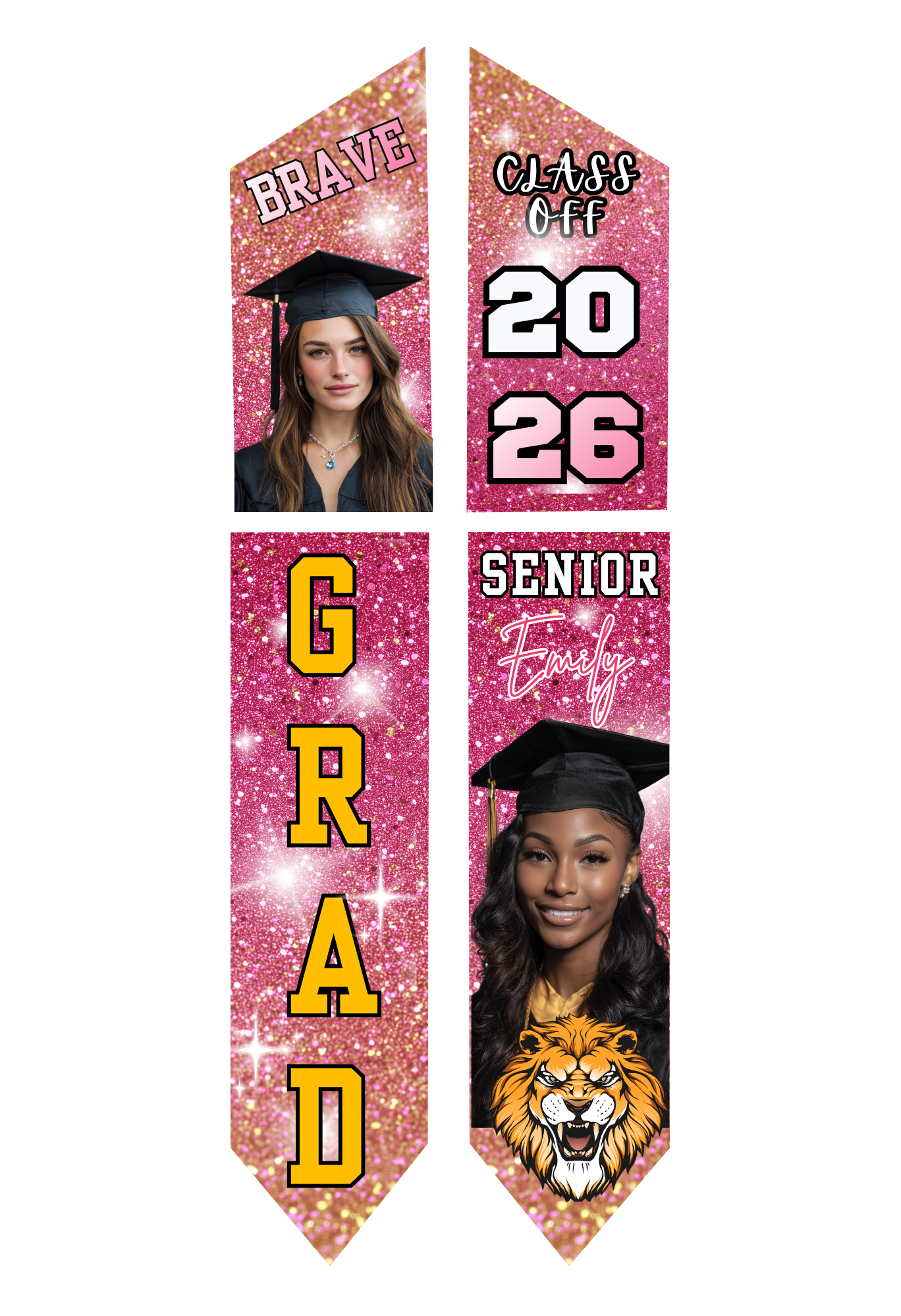 Graduation Stole - Personalized Adult
