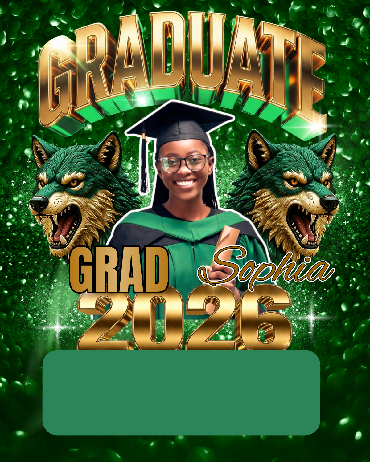 Graduation Money Holder Kit - Personalized