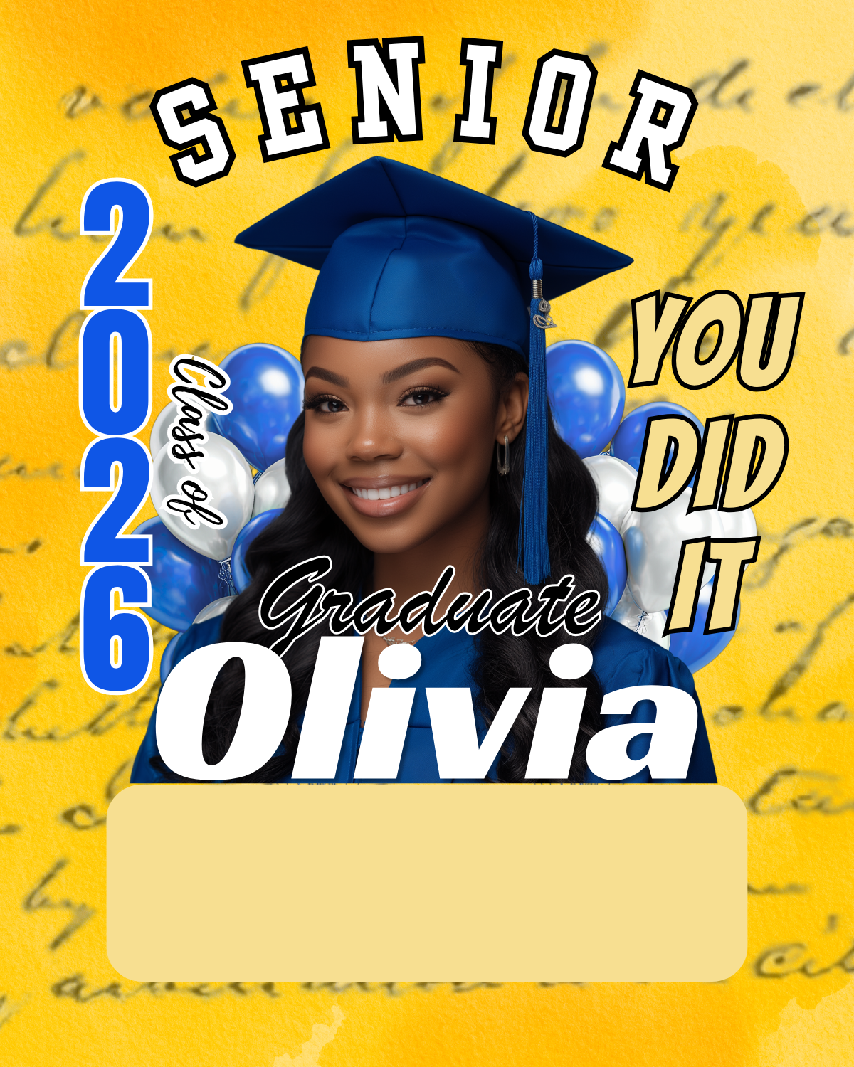 Graduation Money Holder Kit - Personalized