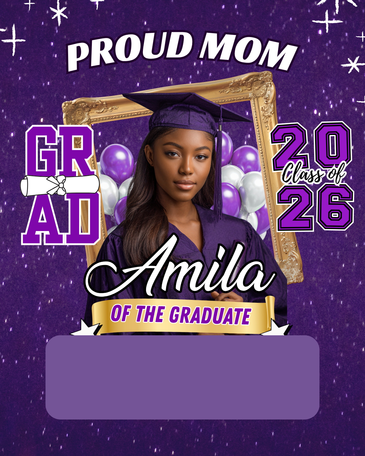 Graduation Money Holder Kit - Personalized