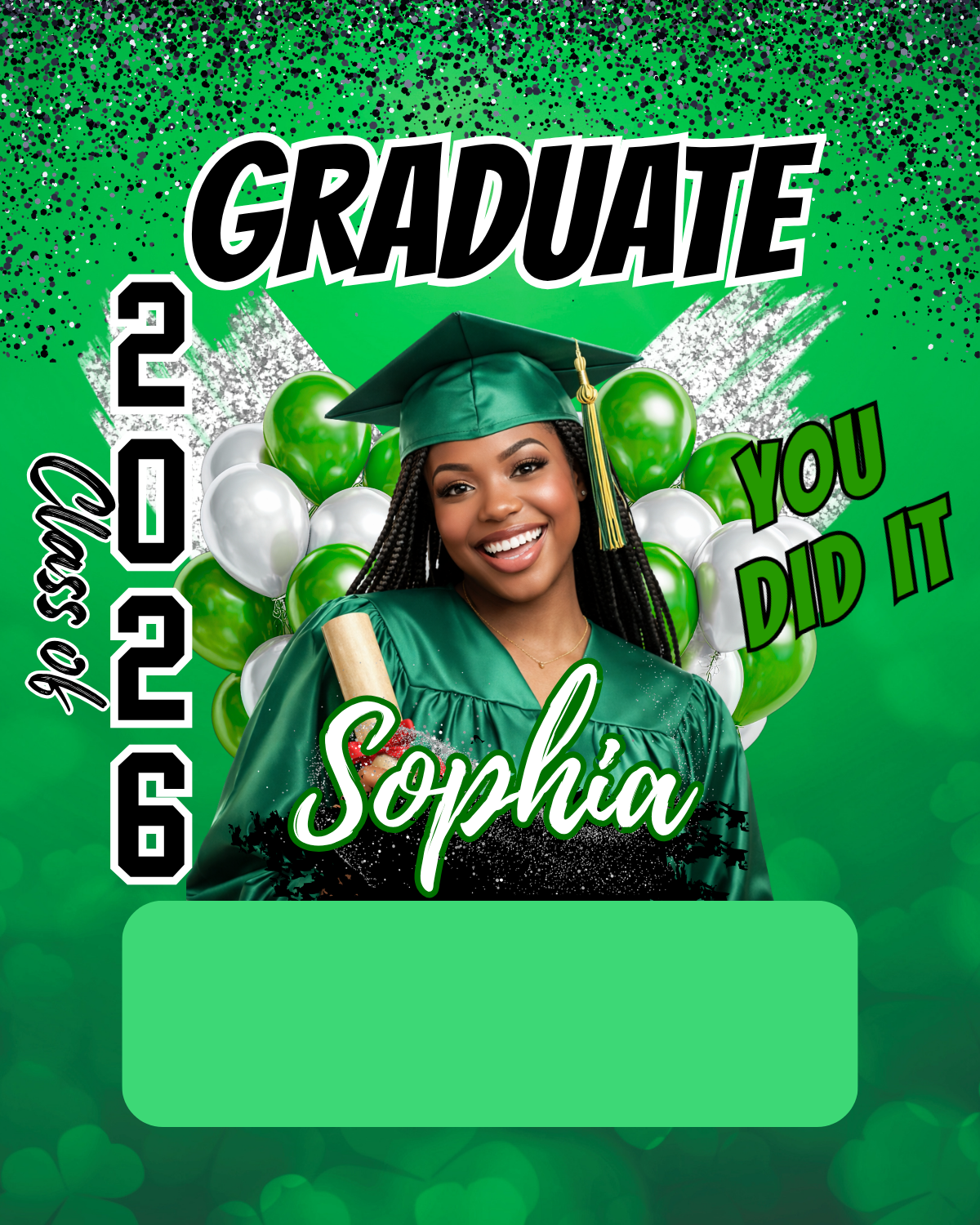 Graduation Money Holder Kit - Personalized