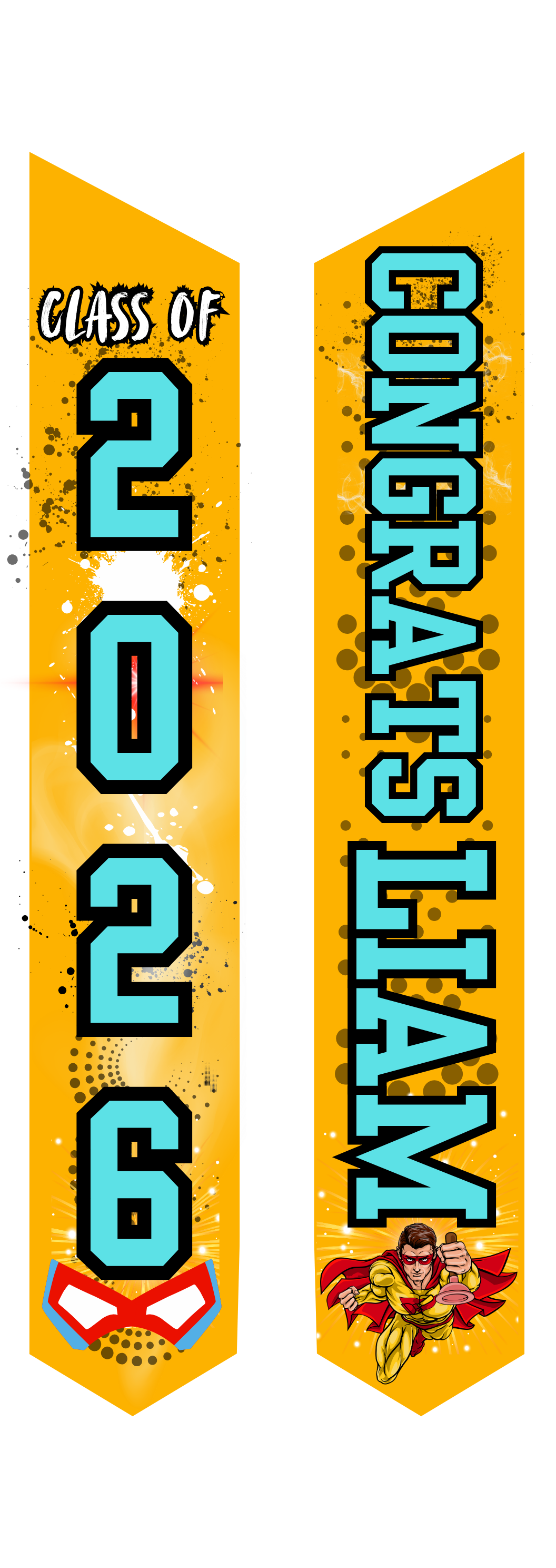 Graduation Stole - Personalized Youth