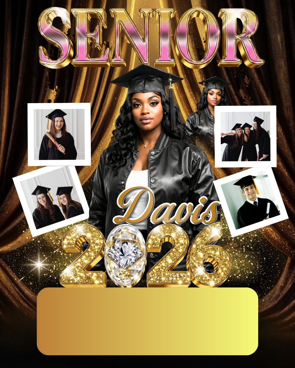 Graduation Money Holder Kit - Personalized