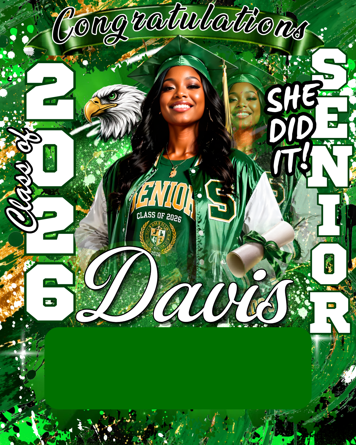 Graduation Money Holder Kit - Personalized