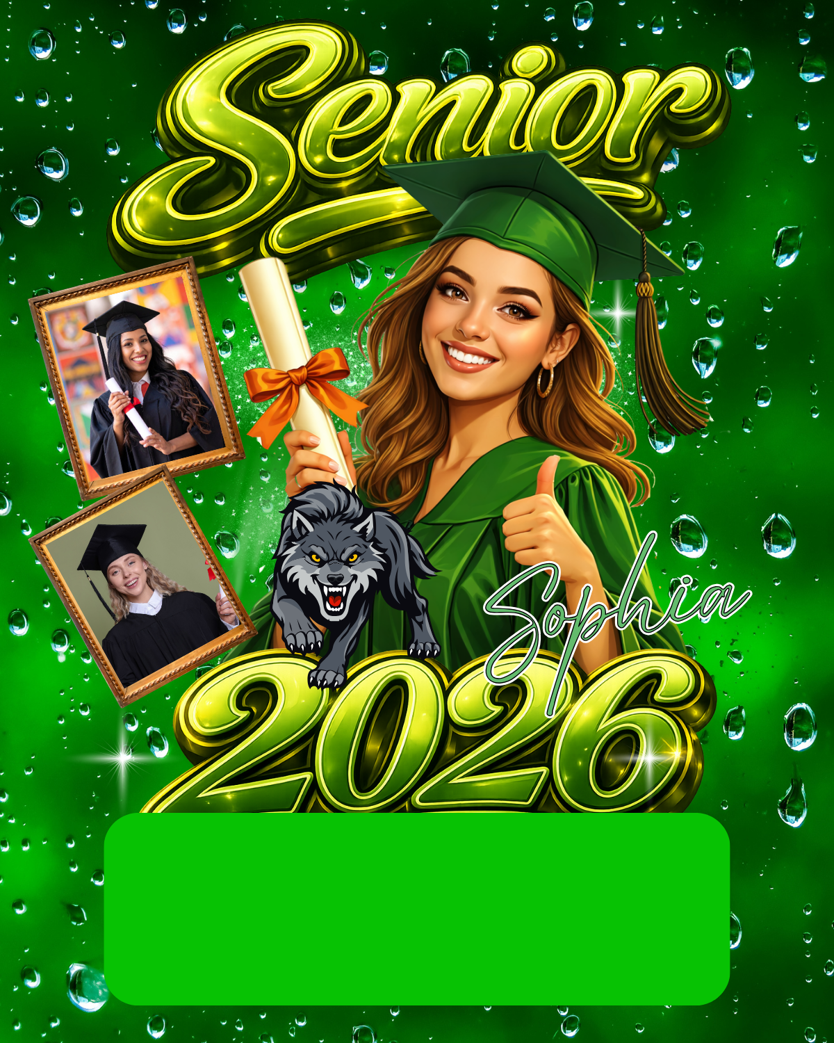 Graduation Money Holder Kit - Personalized