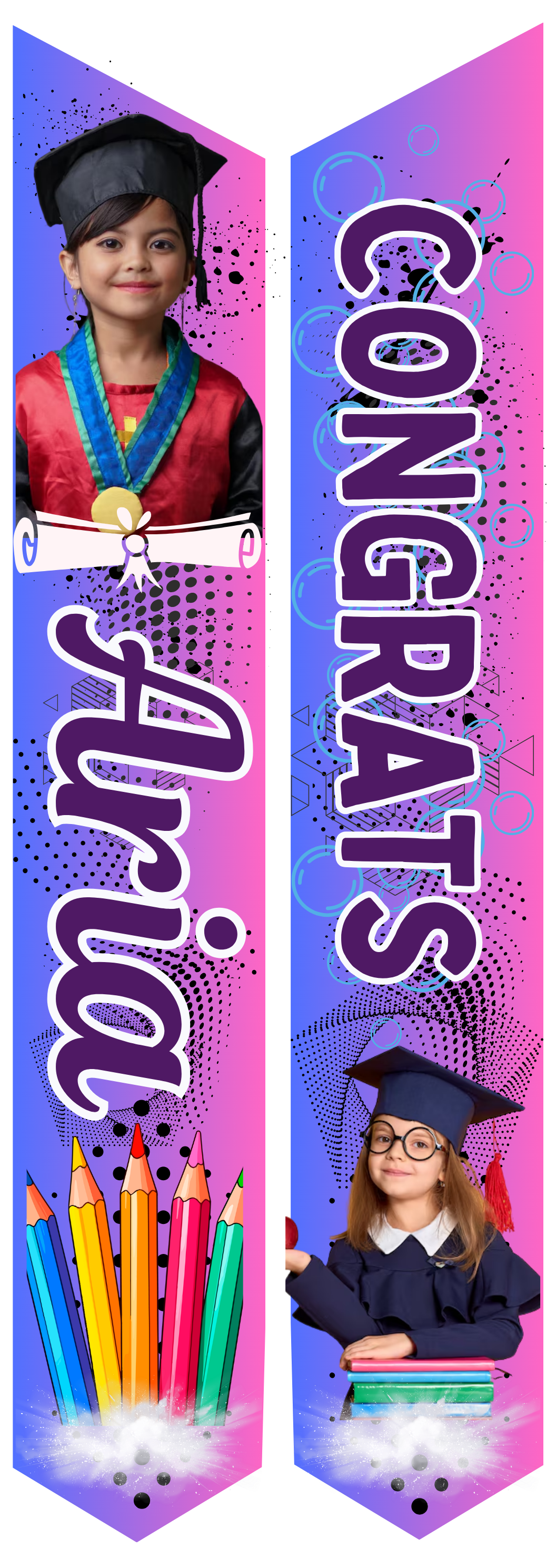Graduation Stole - Personalized Youth