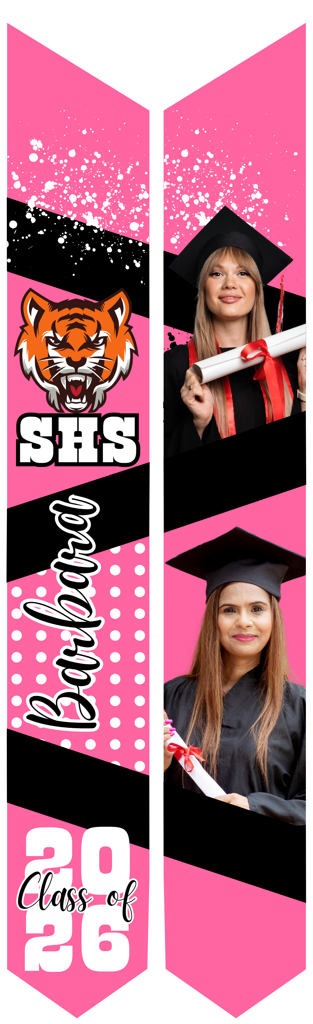 Graduation Stole - Personalized Adult