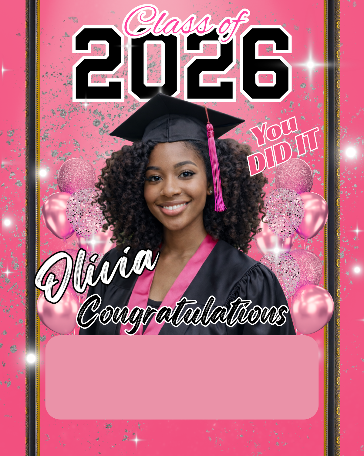 Graduation Money Holder Kit - Personalized