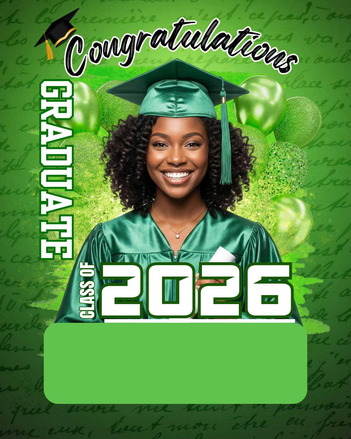 Graduation Money Holder Kit - Personalized