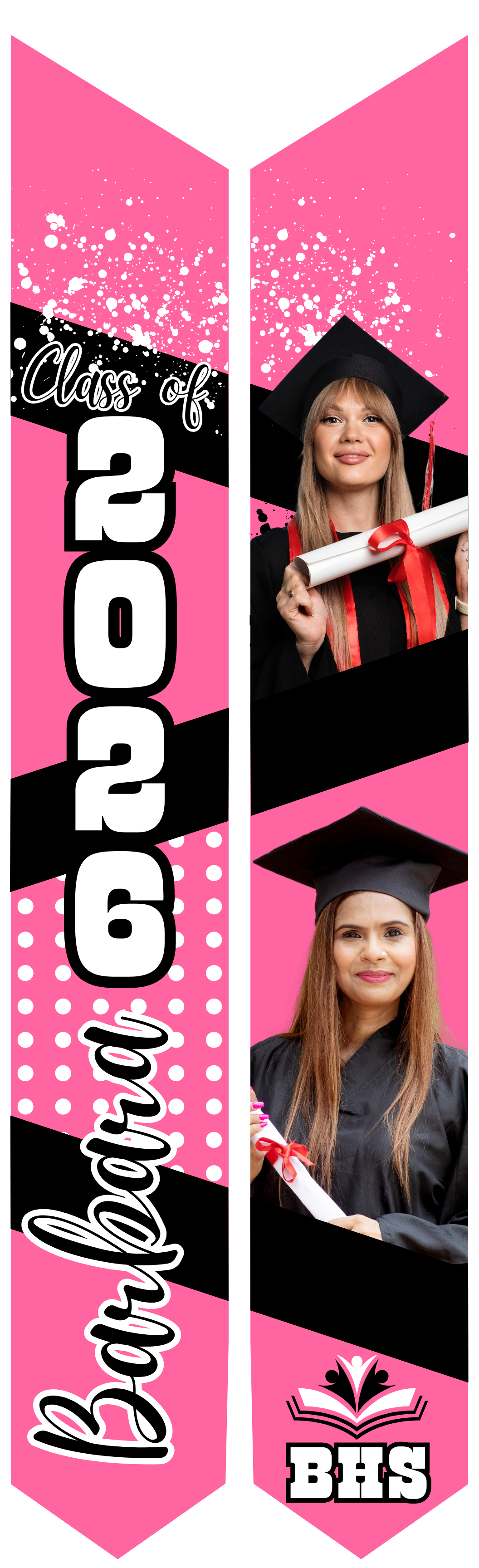Graduation Stole - Personalized Adult