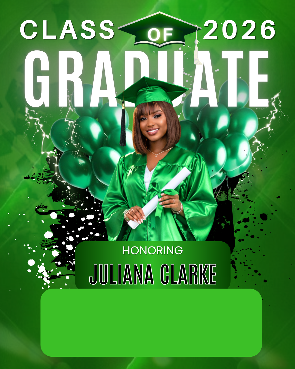 Graduation Money Holder Kit - Personalized