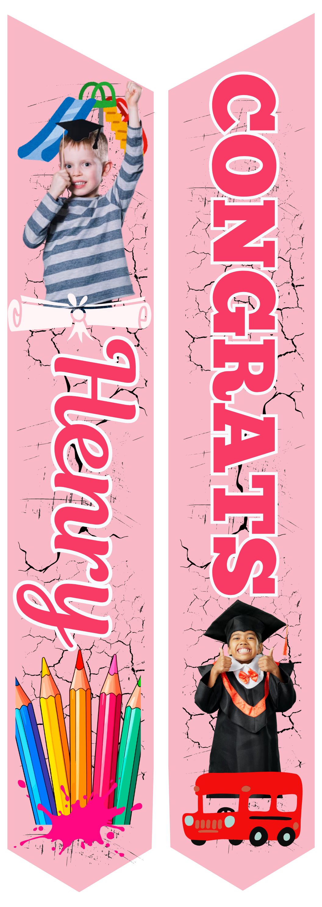 Graduation Stole - Personalized Youth