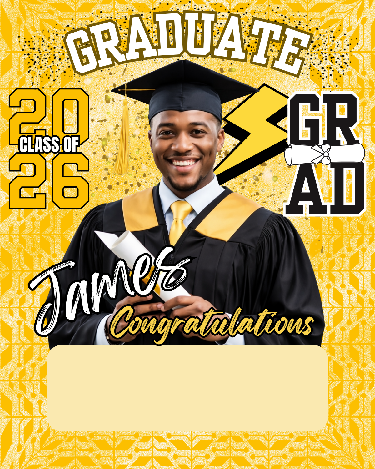 Graduation Money Holder Kit - Personalized