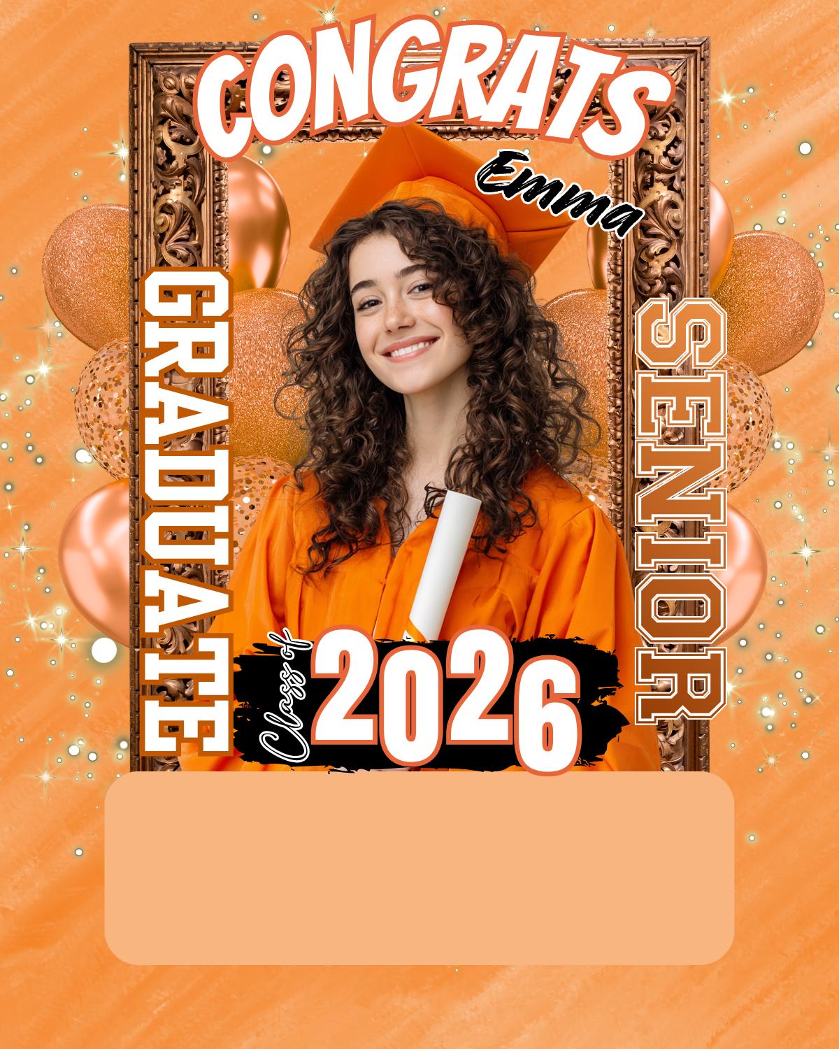 Graduation Money Holder Kit - Personalized
