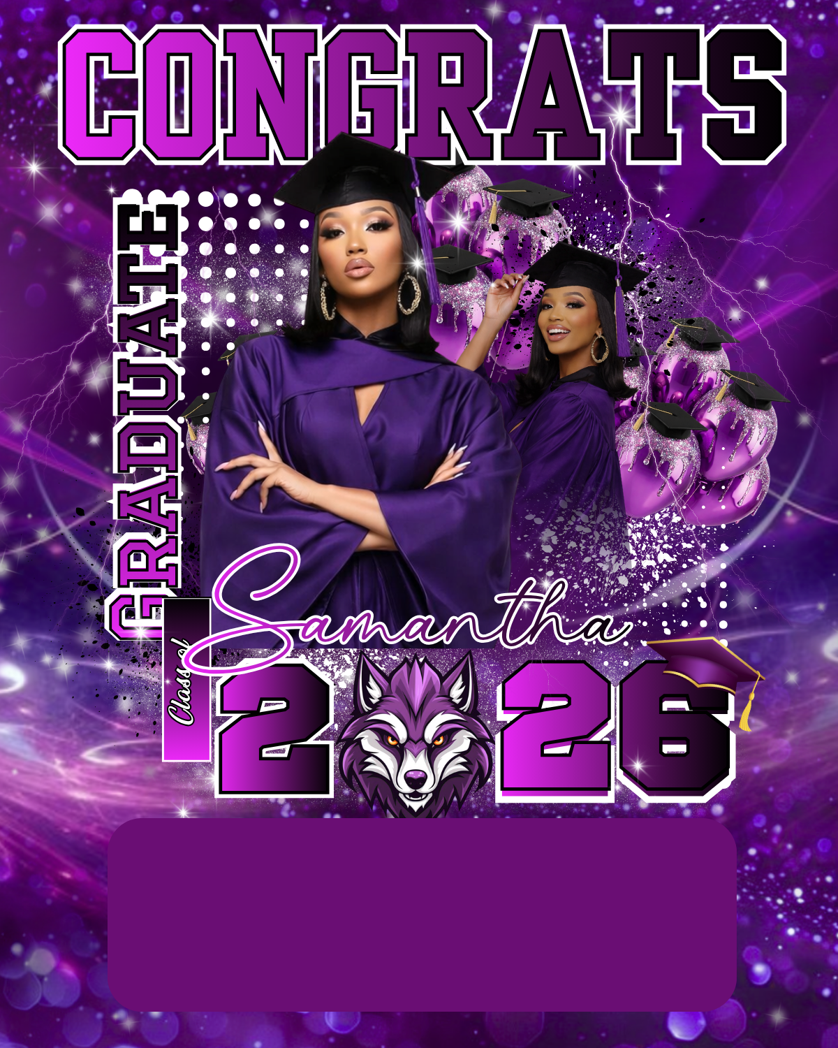 Graduation Money Holder Kit - Personalized
