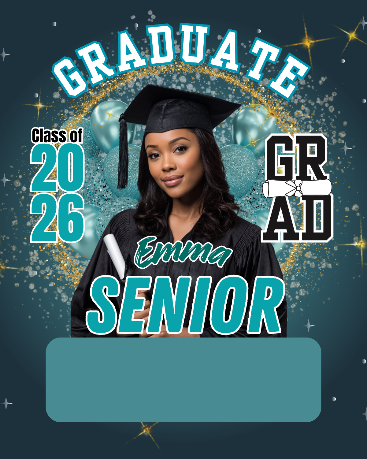 Graduation Money Holder Kit - Personalized