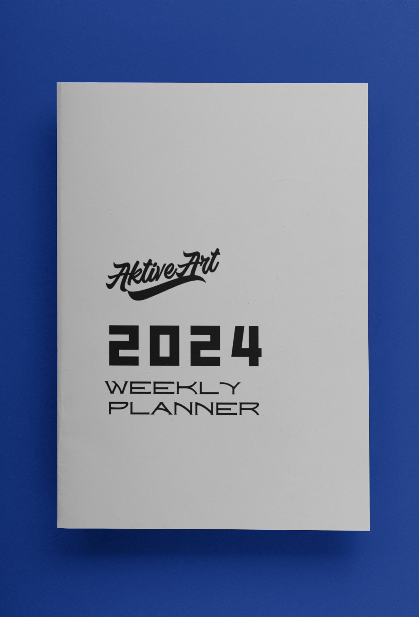 2024 Monthly + Weekly Planner: AktiveArt Logo Cover Paperback